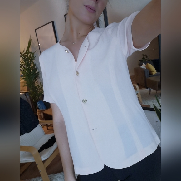 Pink button down shirt - Picture 3 of 4